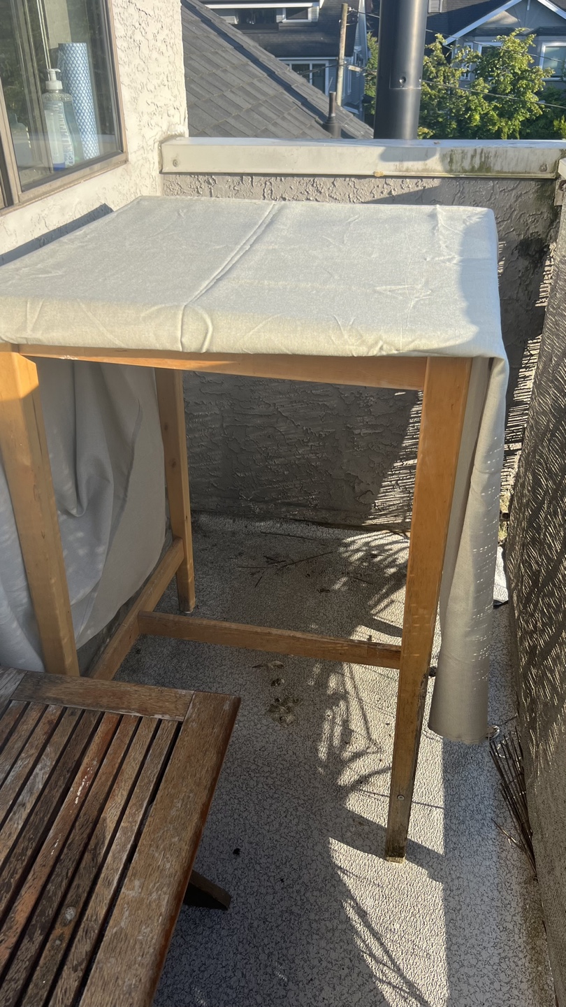 Ikea - bar height - Wooden Table
