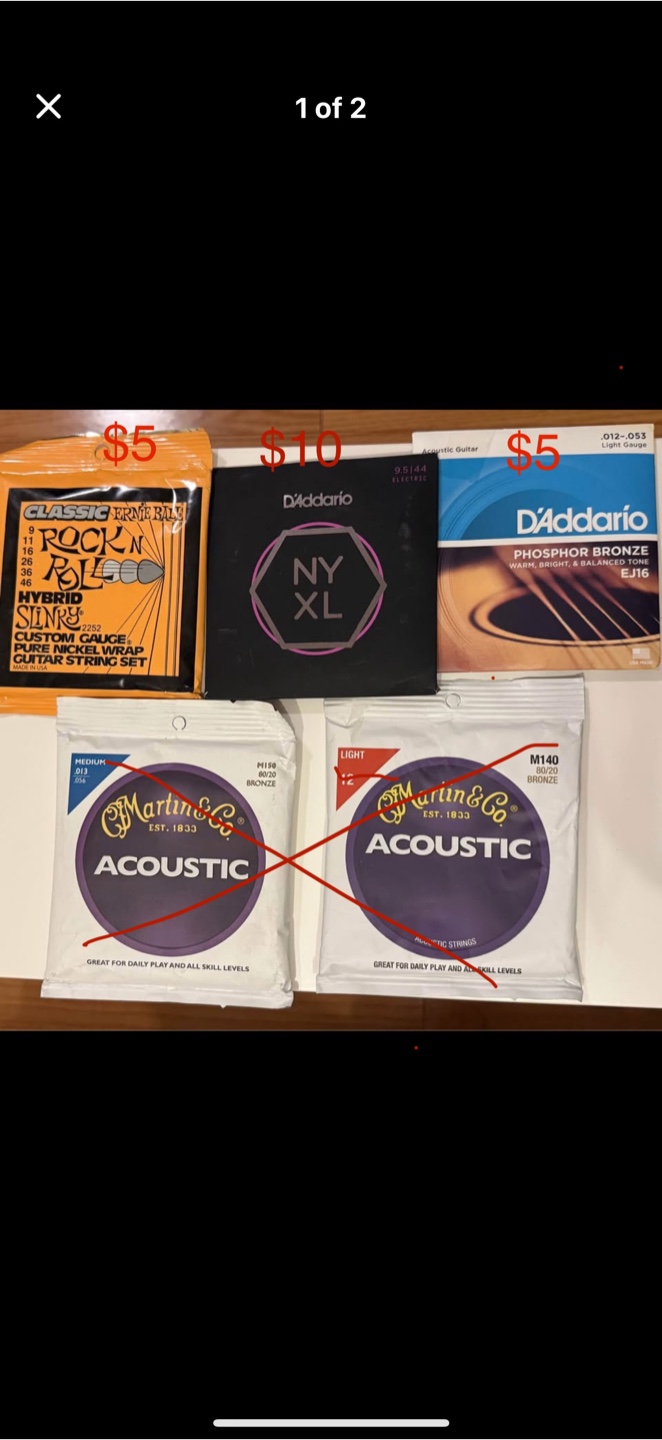 New Guitar Strings