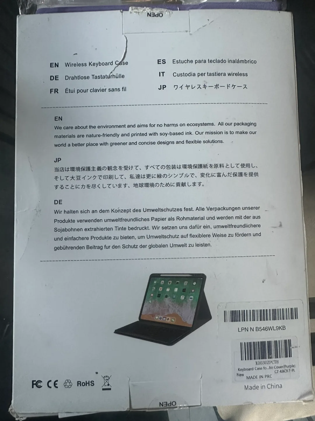 Wireless Keyboard Case image indicator(3)