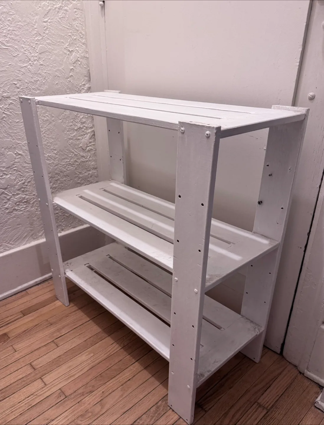 Moving Sale Solid Wood Stand with 3 Shelf thumbnail