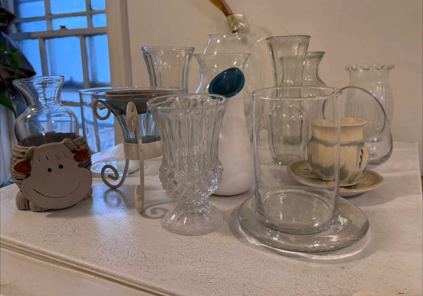 Glass Vases and Miscellaneous Items image indicator(2)