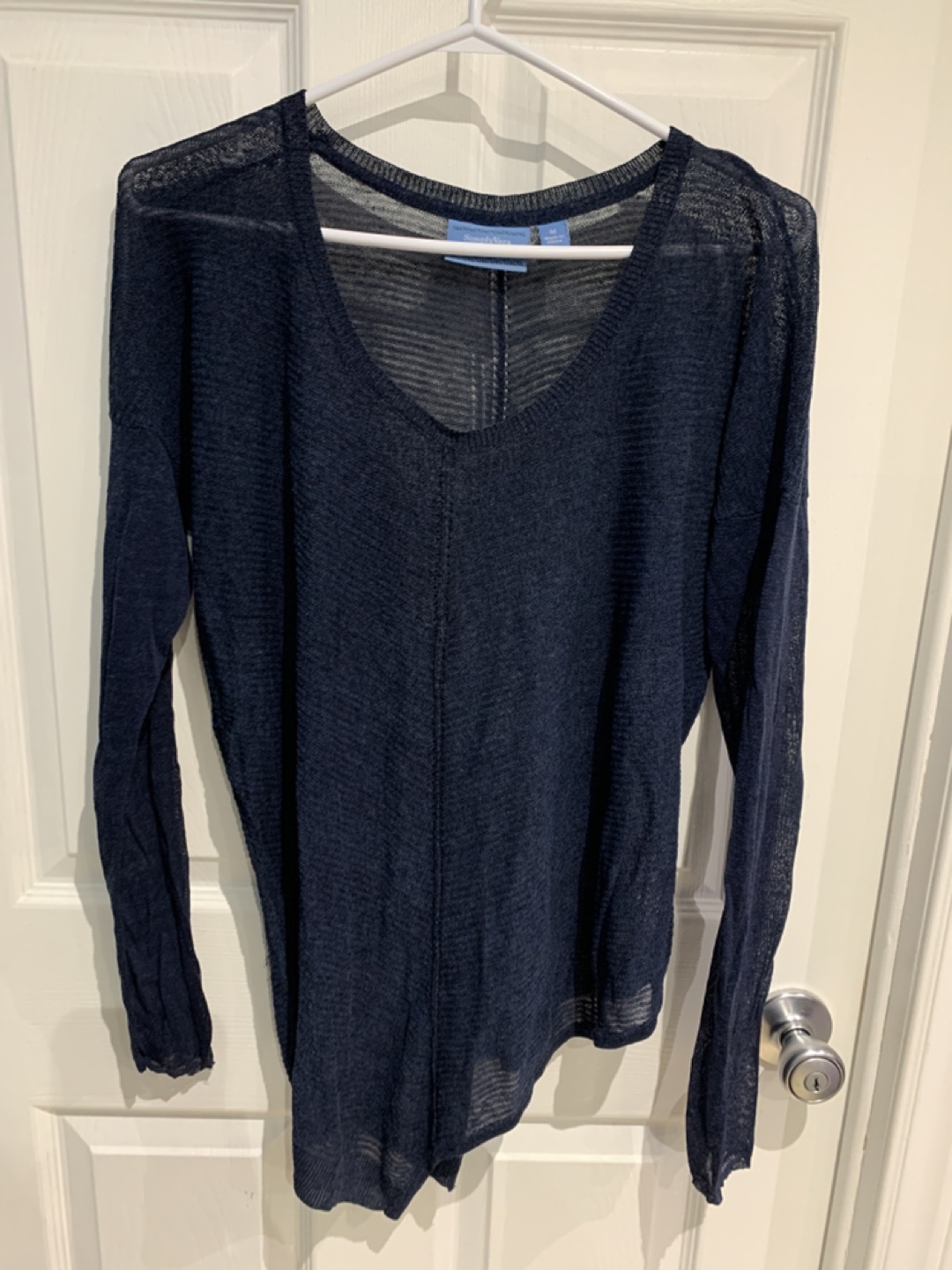 Simply Vera Vera Wang Navy Blue Sweater