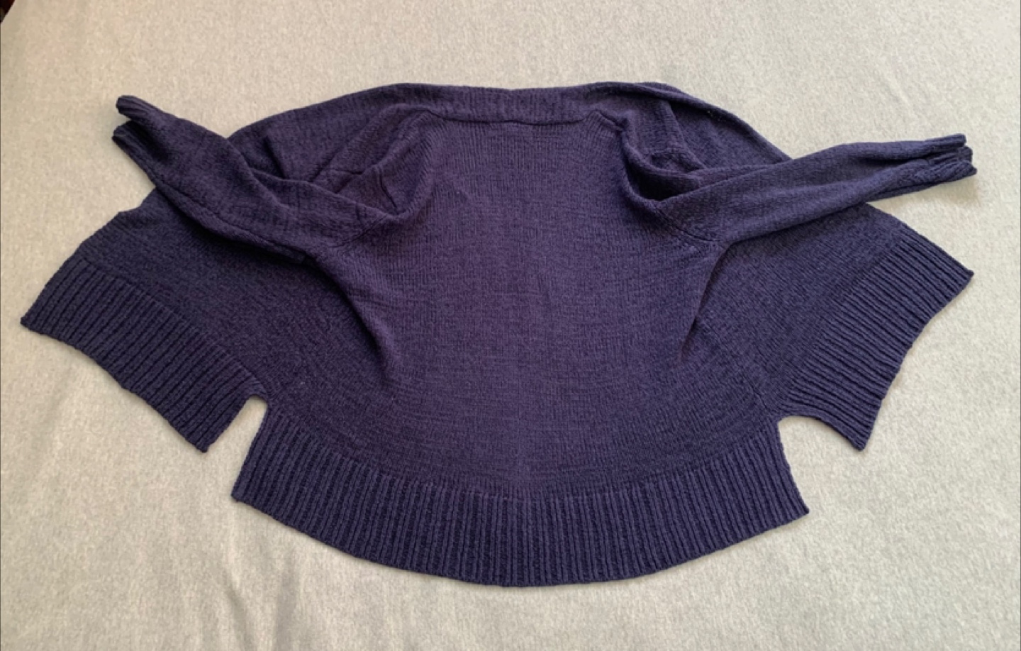 Dark Blue Cardigan Sweater - Ladies XL - photo 2