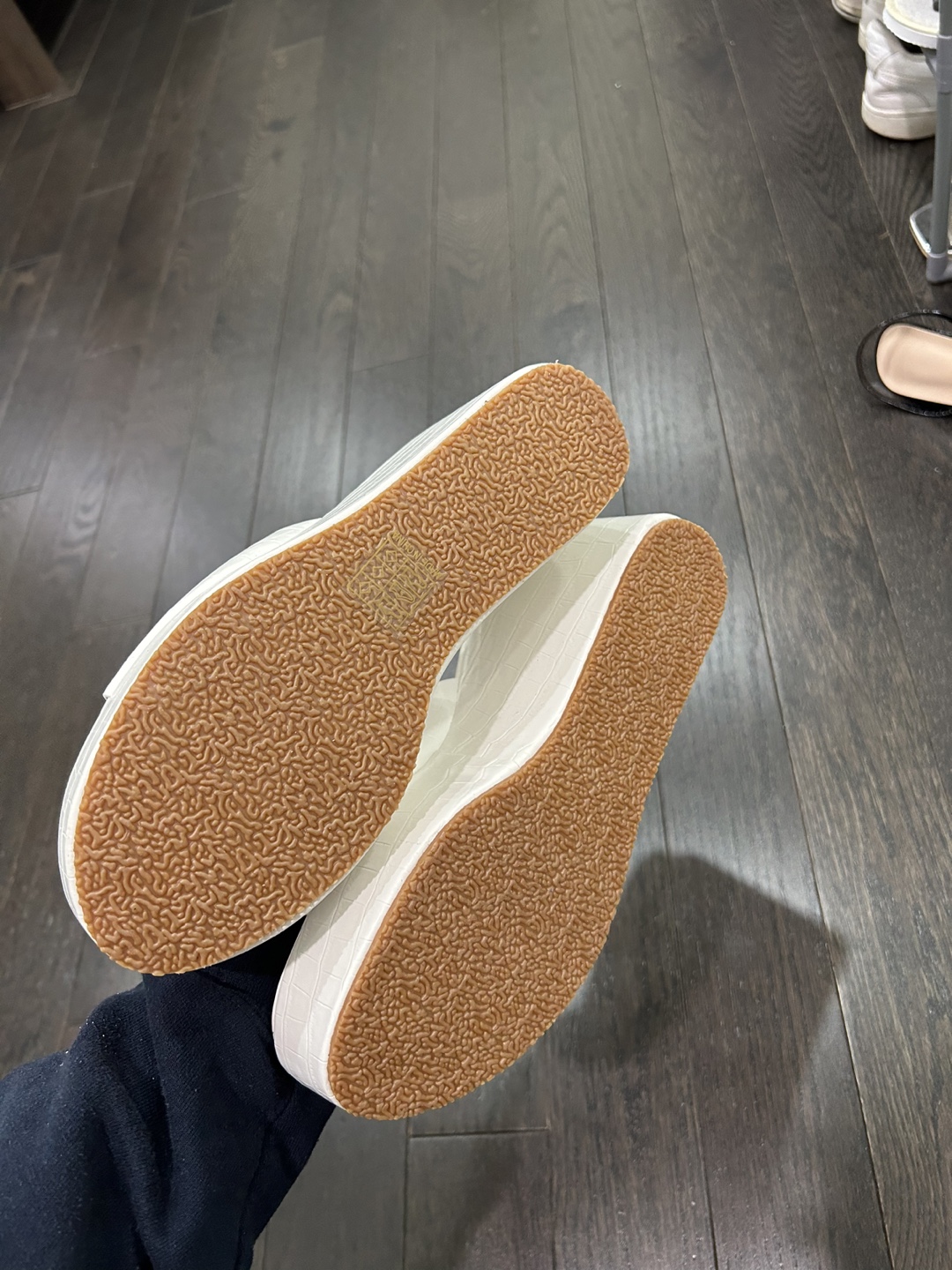 White Wedge Sandals - Size 38 - photo 4
