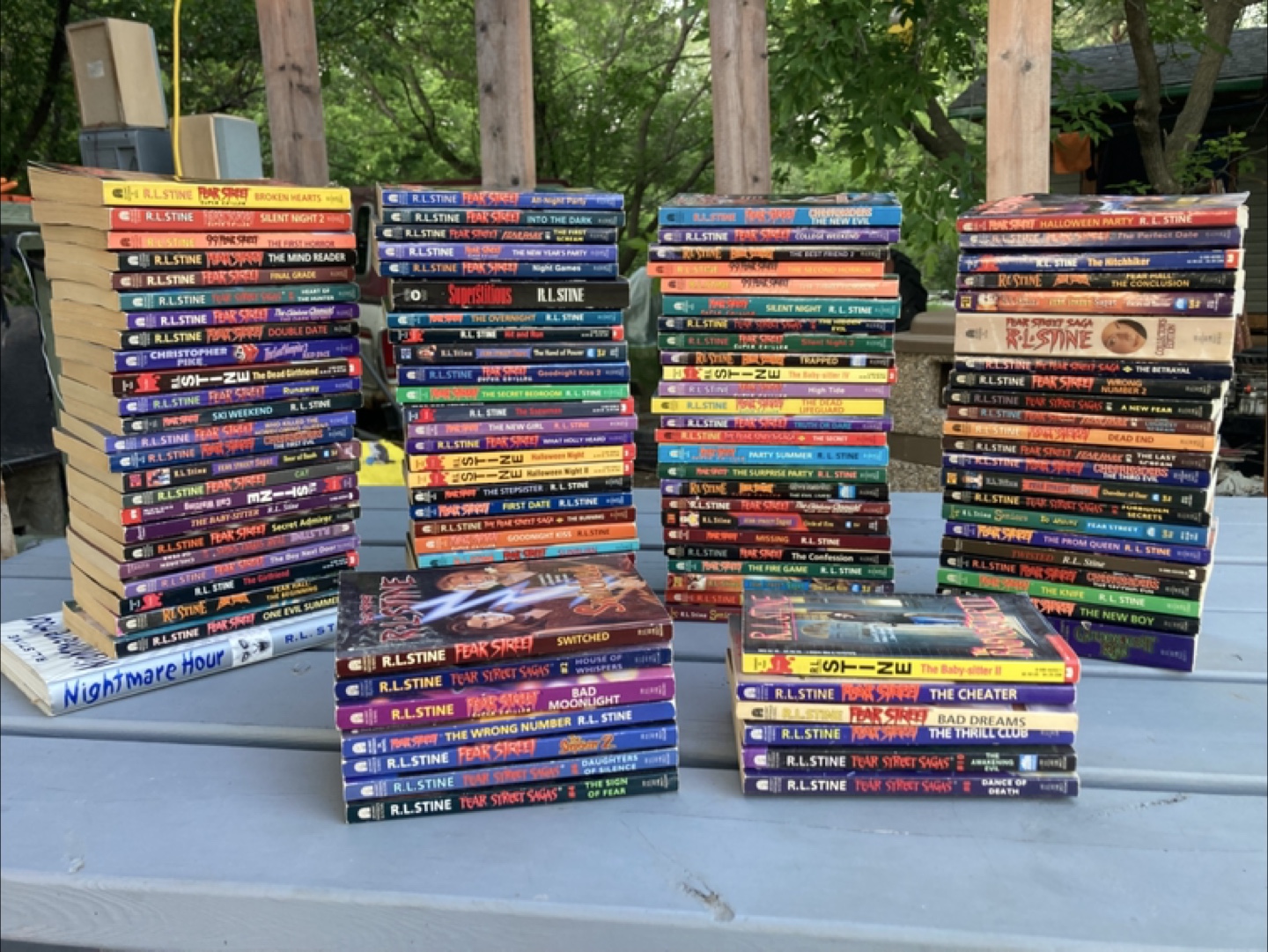 R.L. Stine Book Lot