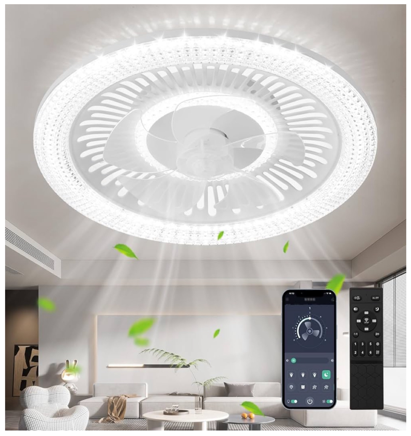 Ceiling Fan with LED Lights - photo 2