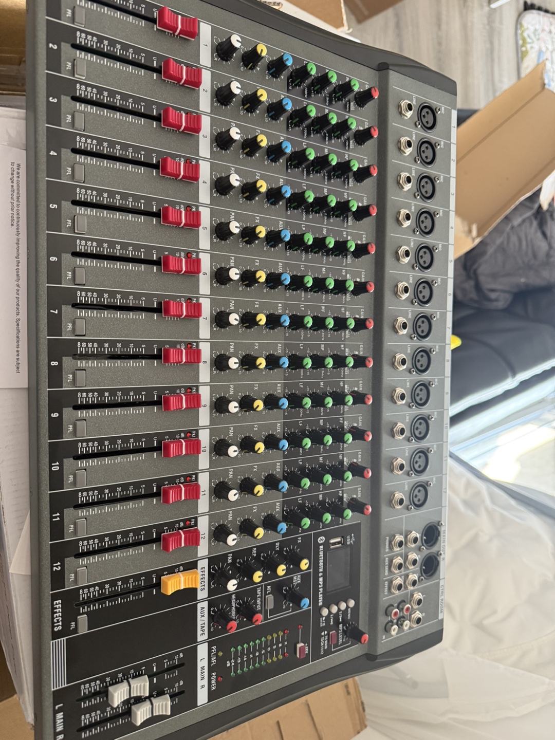 Professional Audio Mixer