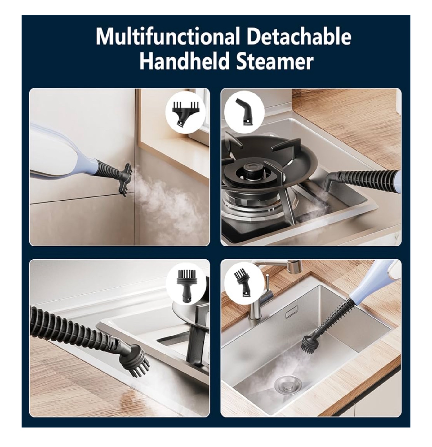 Multifunctional Steam Mop and Handheld Steamer - photo 3