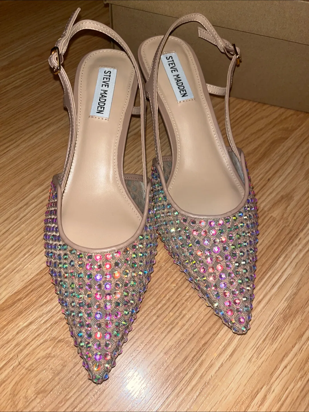 Steve Madden Rhinestone Heels thumbnail