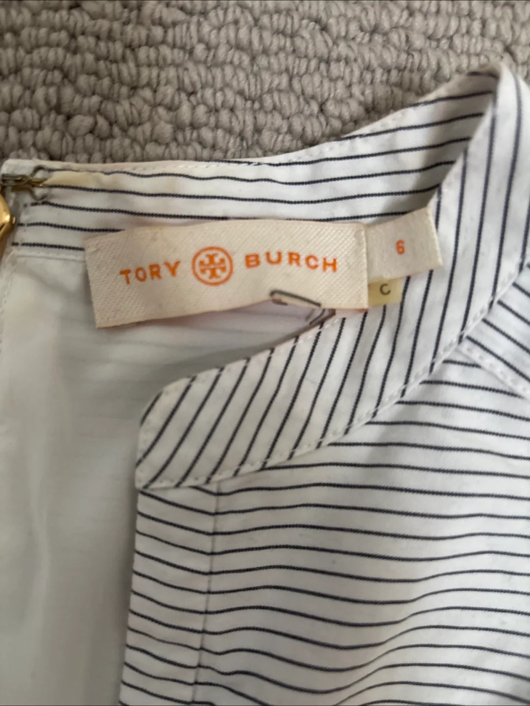 Tory Burch Striped Dress - Size 6 image indicator(2)
