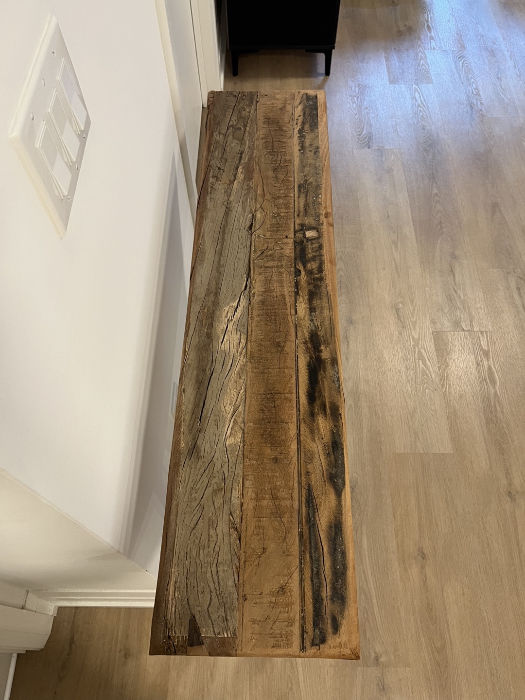 Wooden Console Table - photo 3
