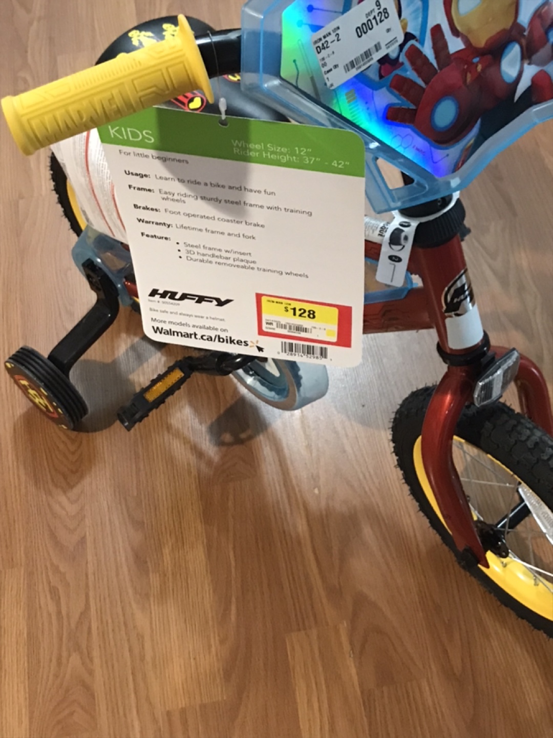 Iron Man Kids Bike Brand New