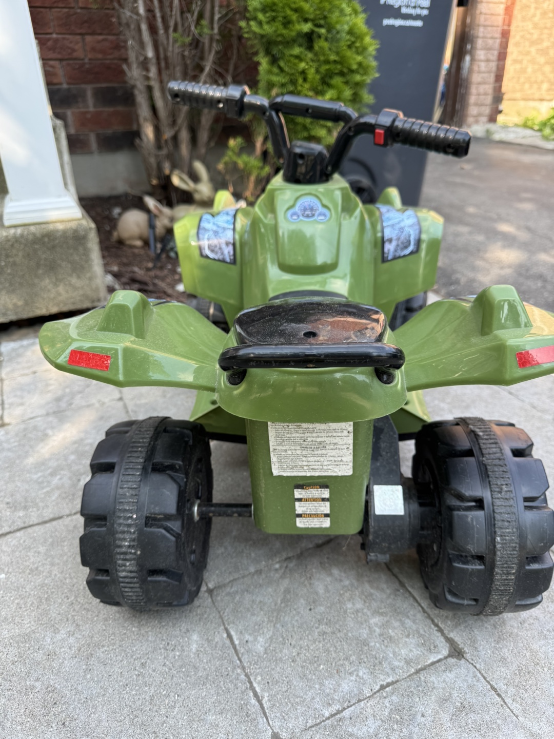 Green Huffy ATV Ride-On Toy - photo 4