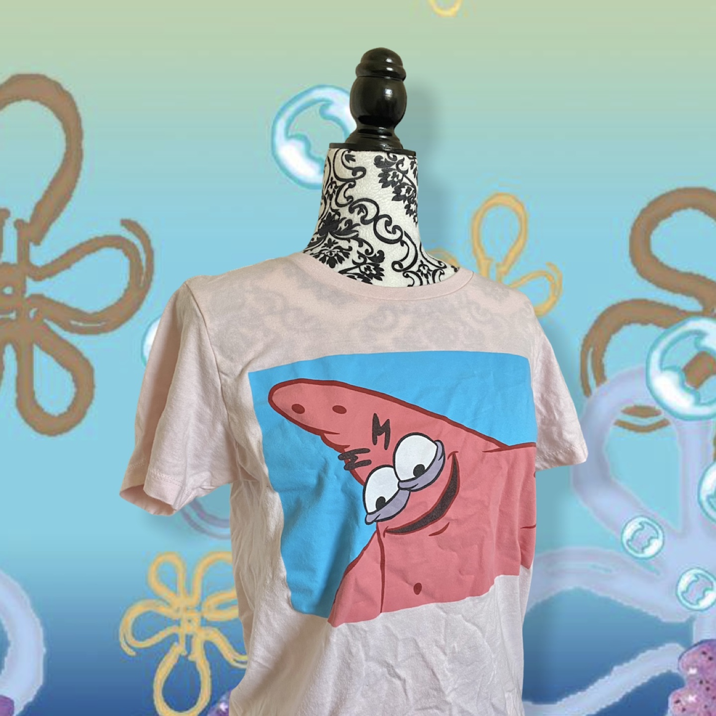 Officially Licensed Nickelodeon Patrick Star Meme T-shirt - photo 2