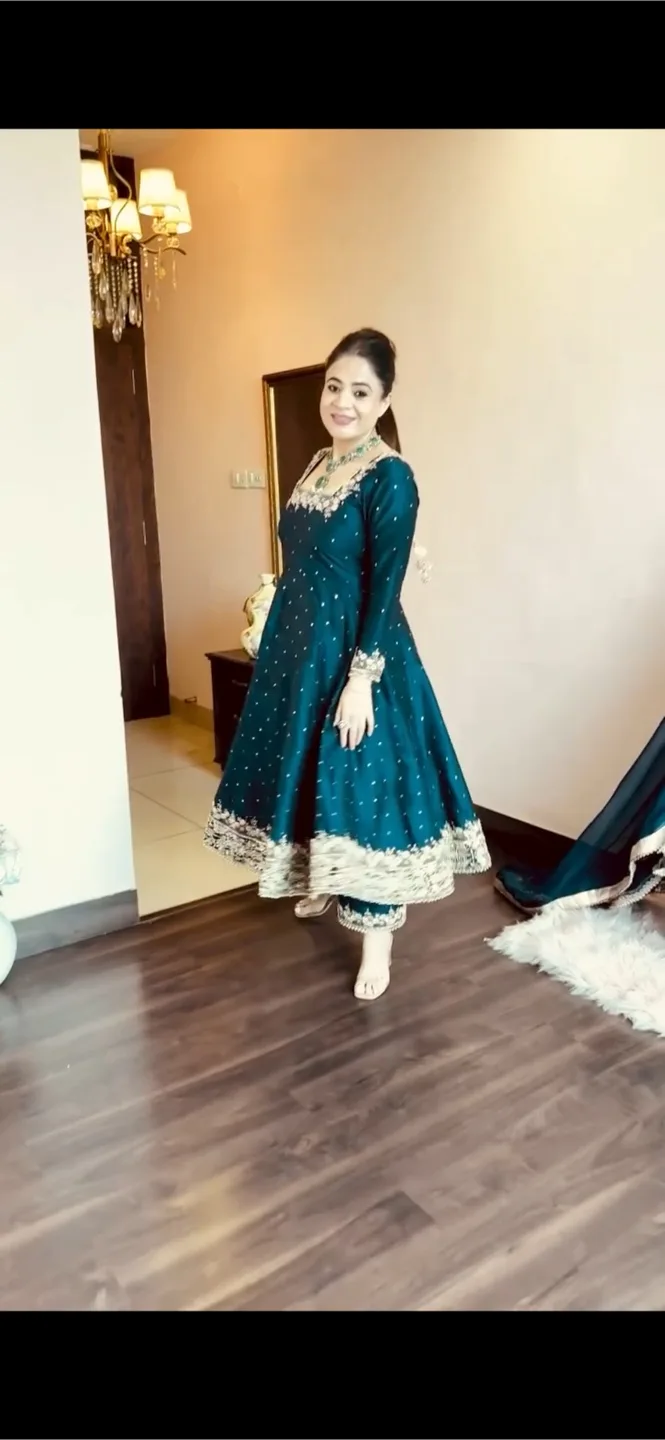 Anarkali suit more colours available thumbnail