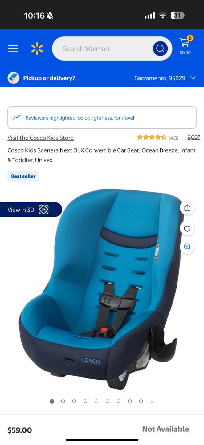 Cosco Child Car Seat - photo 2