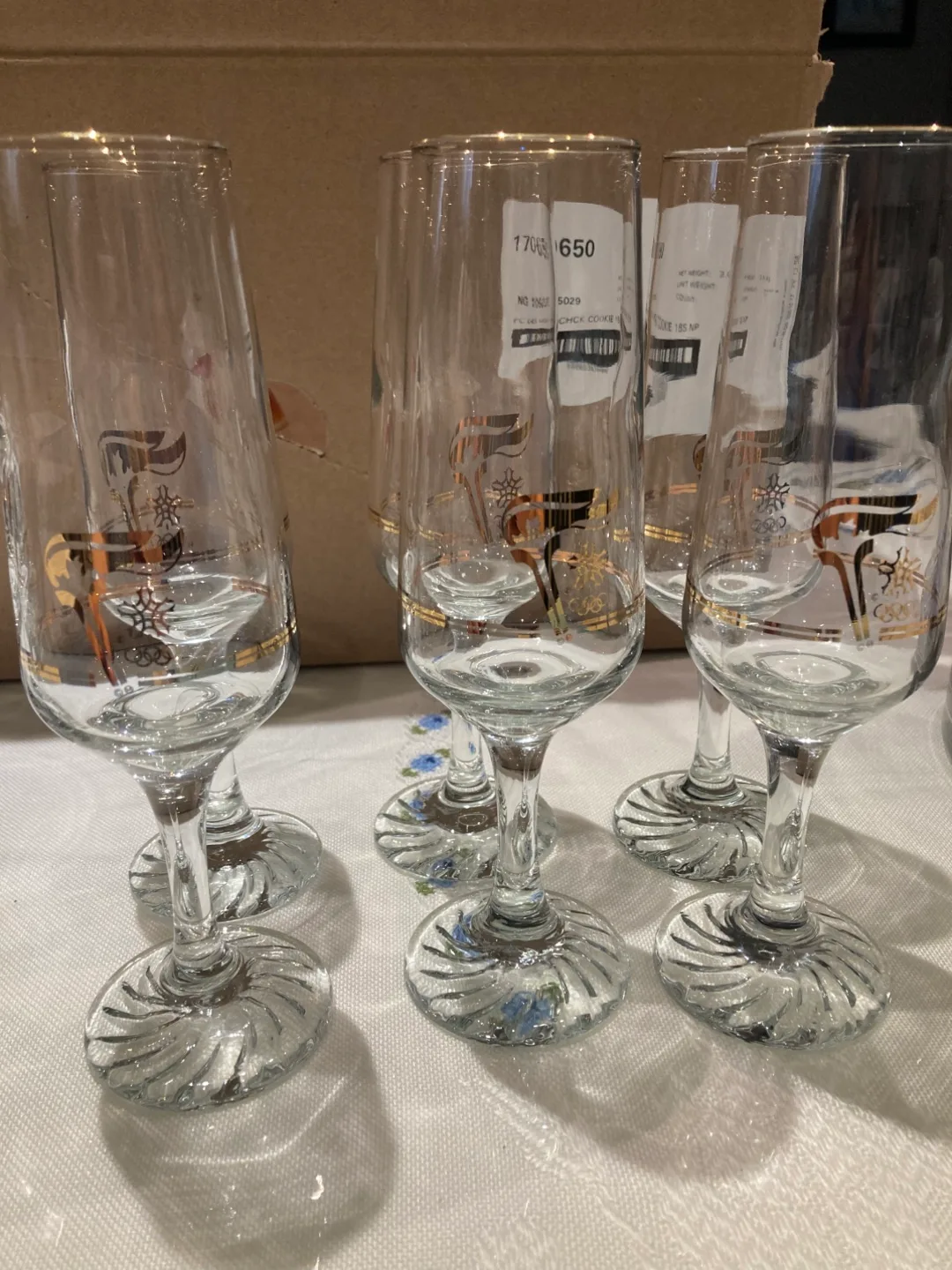 Vintage Olympic Glasses image indicator(3)