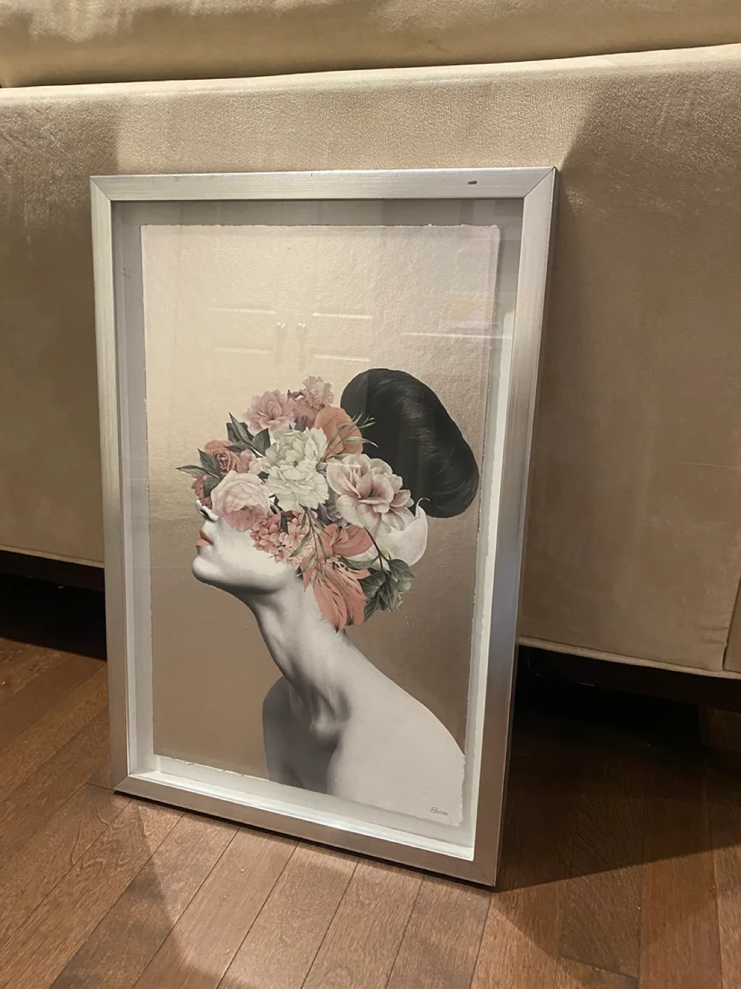 Framed Floral Portrait thumbnail