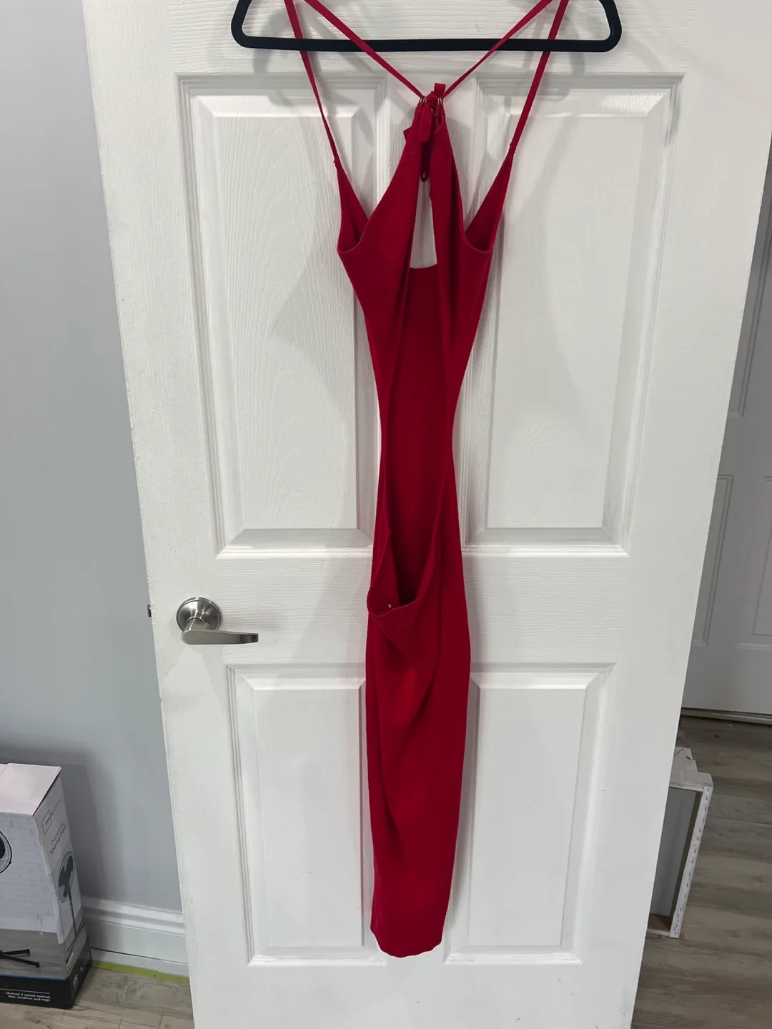 Red Midi Dress image indicator(2)