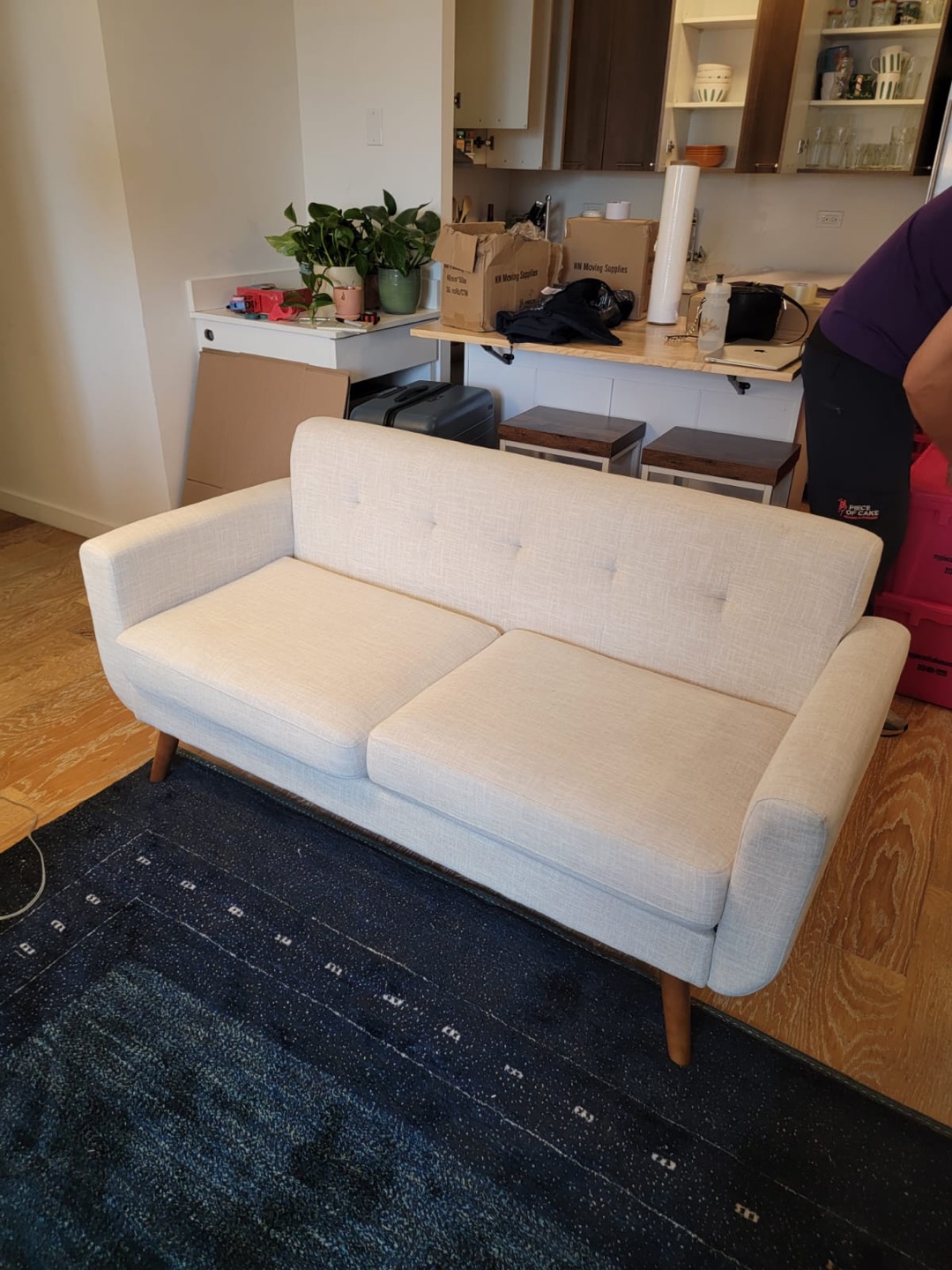 Stylish Two-Seater Sofa