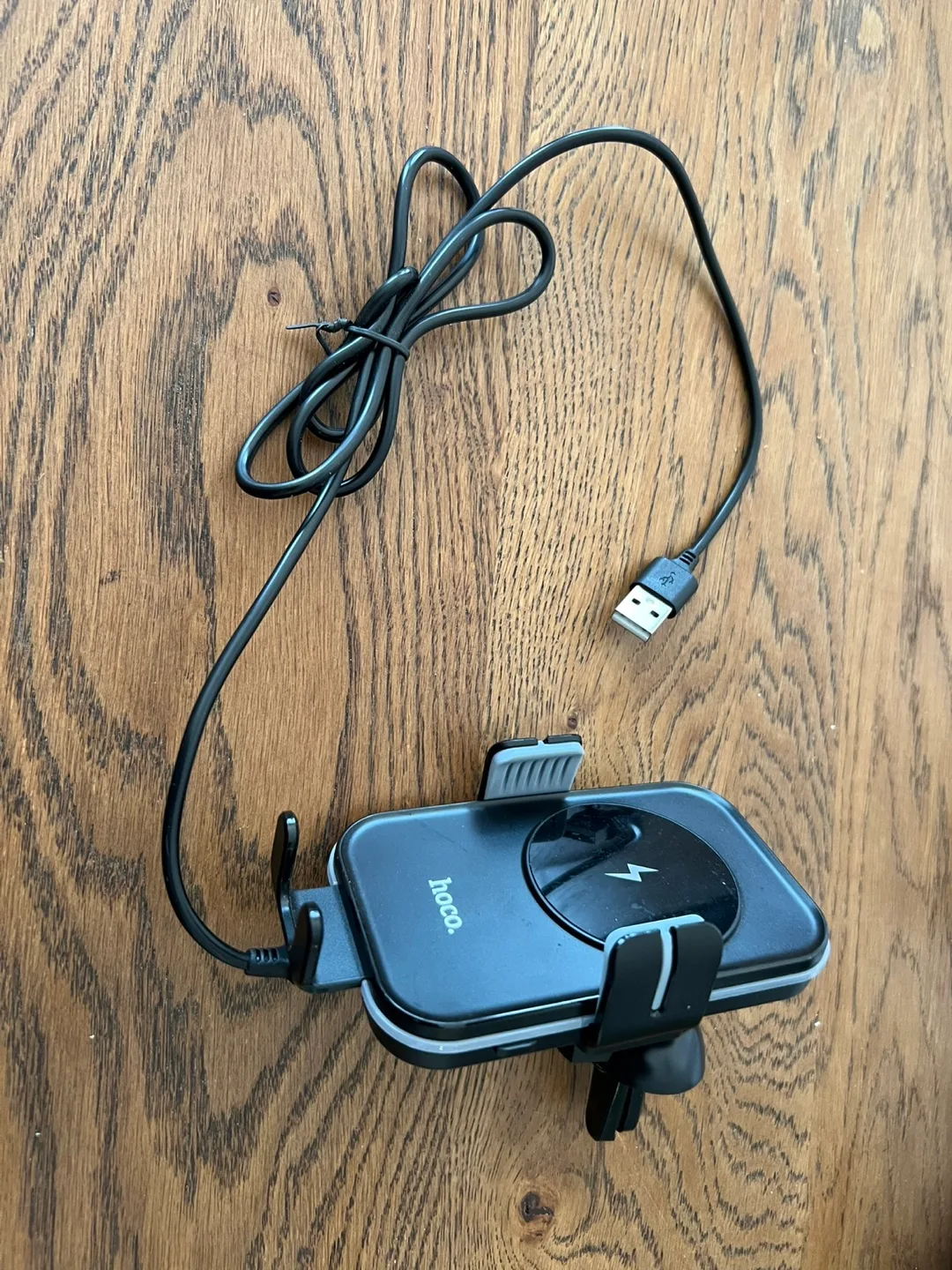 Hoco Wireless Phone Charger car phone holder thumbnail