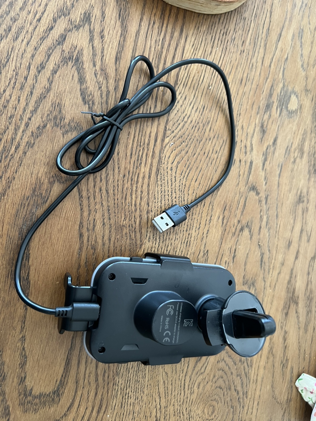 Hoco Wireless Phone Charger car phone holder - photo 2