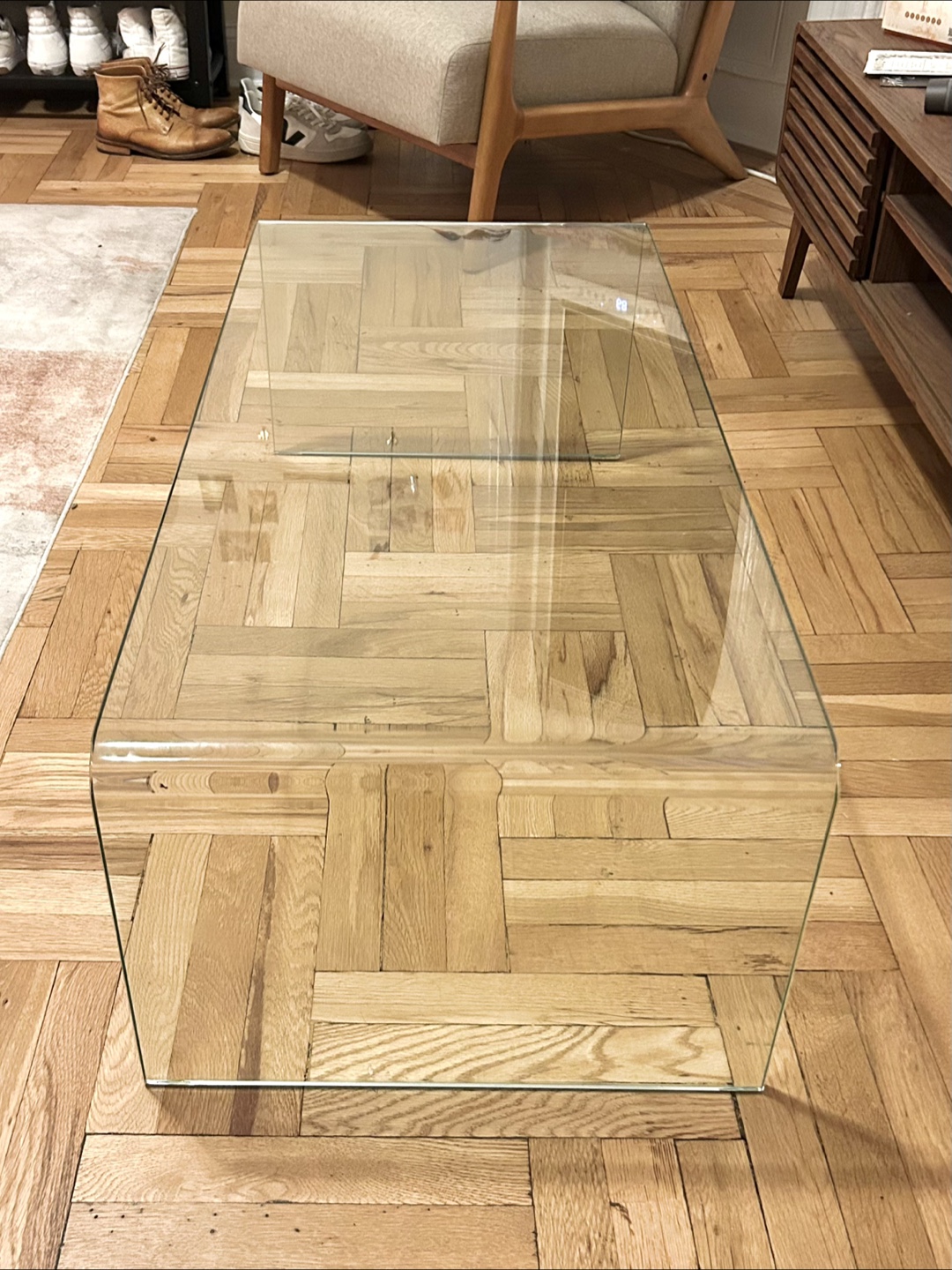 Glass Coffee Table - photo 3