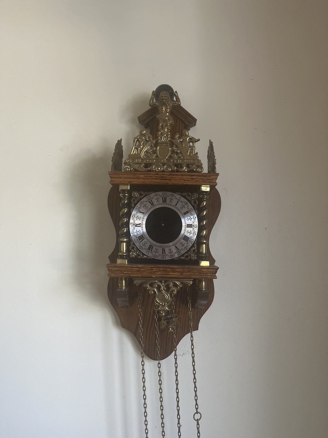Antique Wall Clock - photo 2