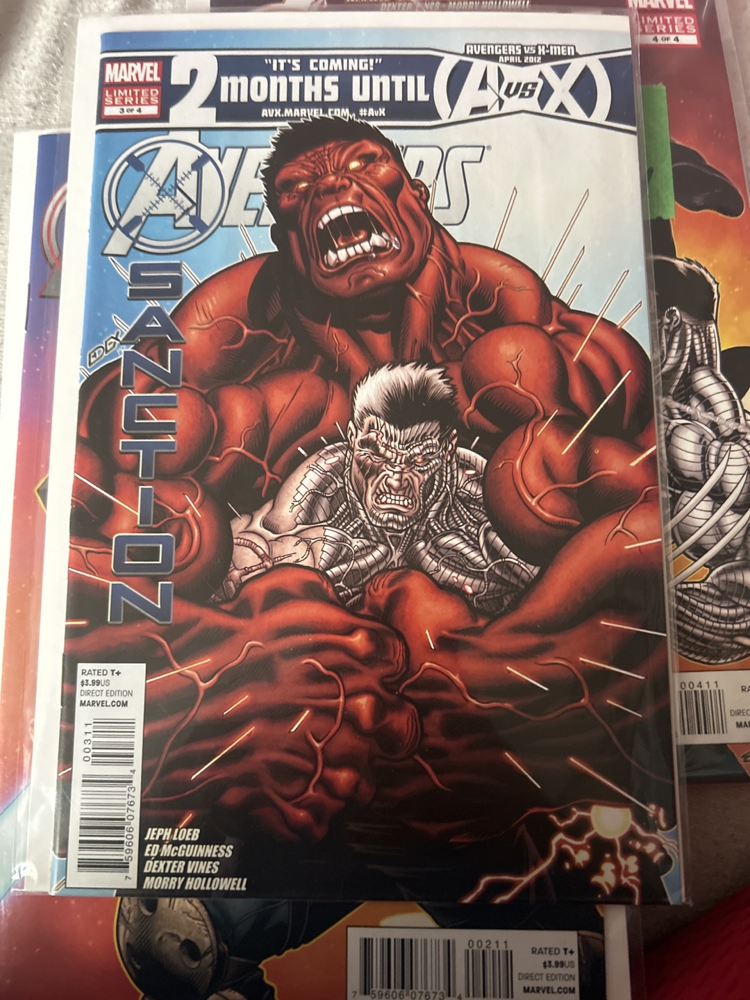 Marvel Avengers Sanction Comic Book Lot - photo 2