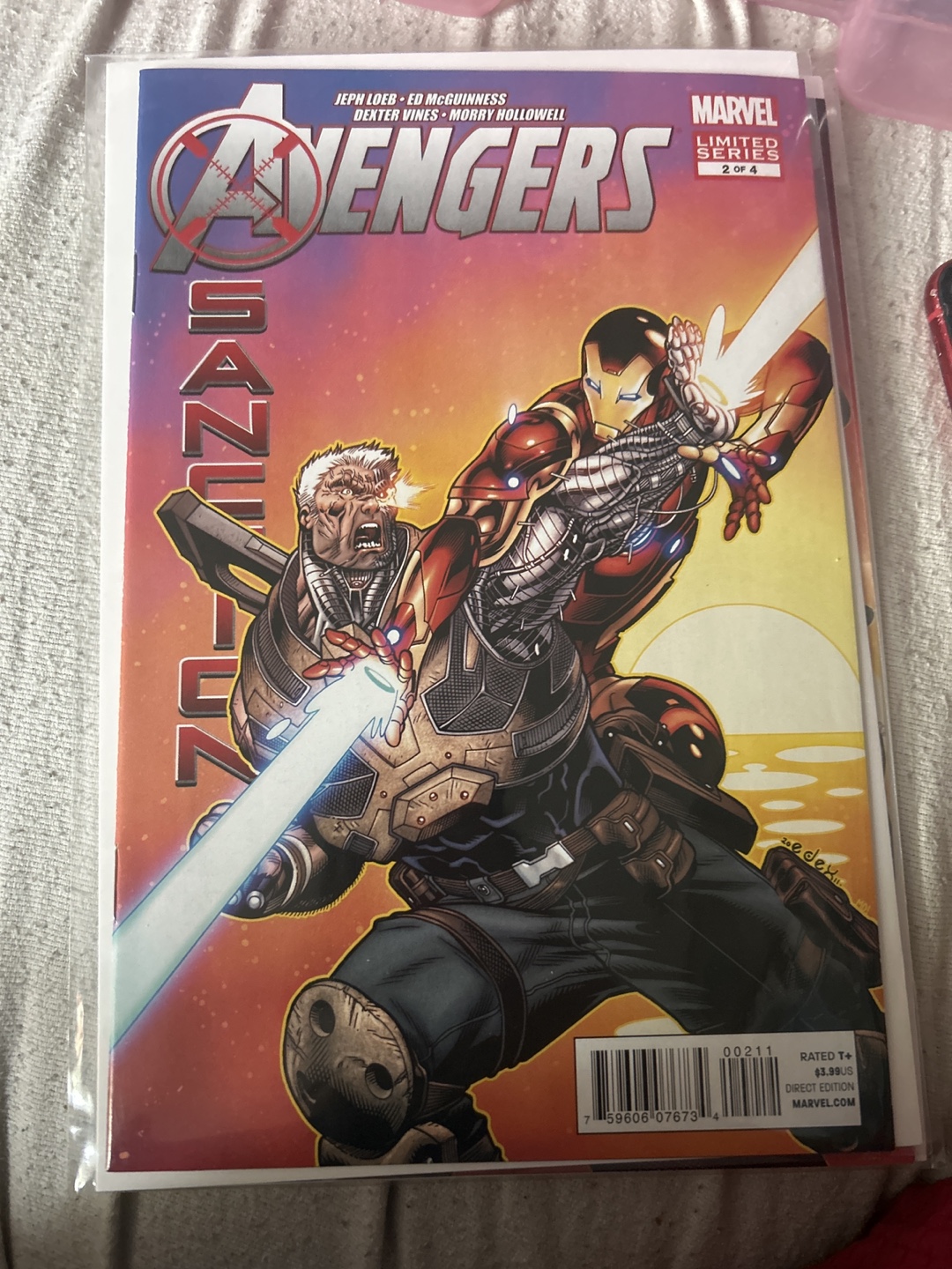 Marvel Avengers Sanction Comic Book Lot - photo 3