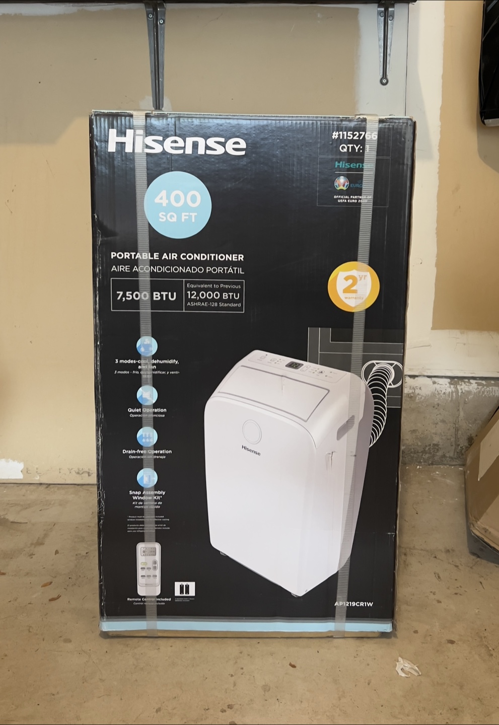 Hisense Portable 3-in-1 Air Conditioner ‘Like New’ for Sale!