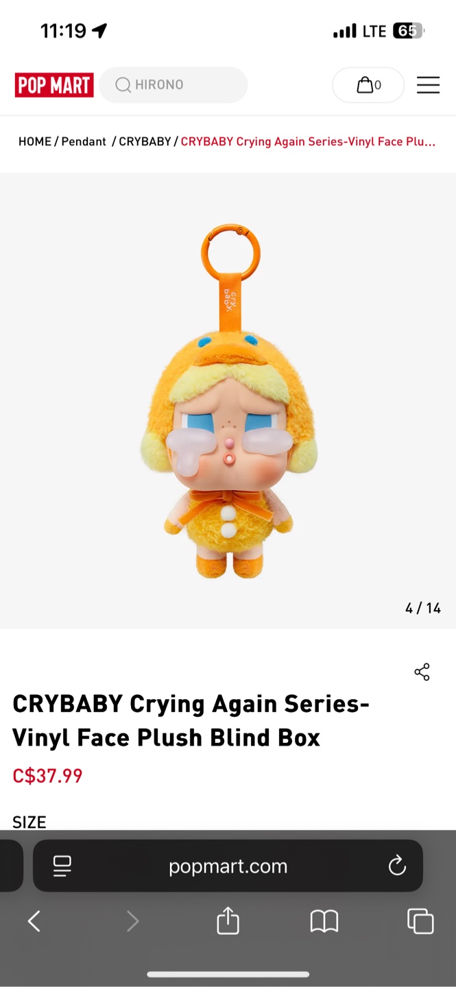 POP MART CRYBABY Crying Again Series Blind Box