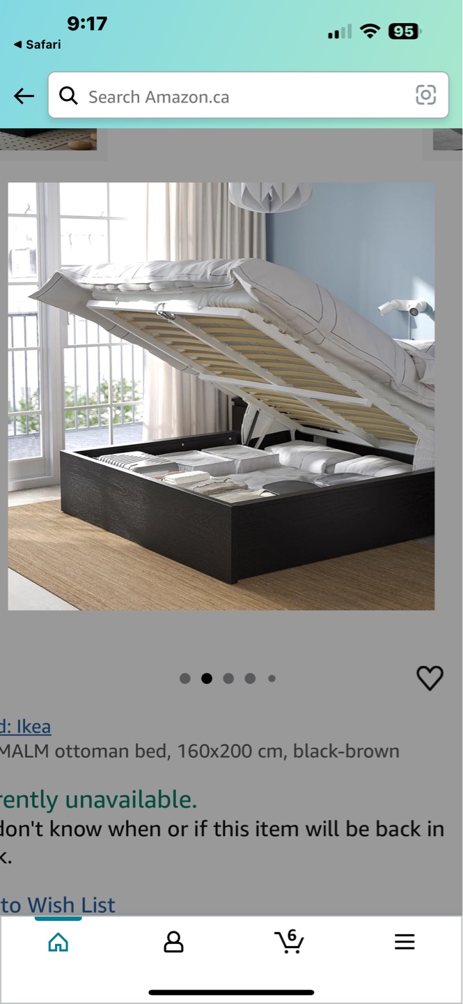 Ikea Queen Bed Frame with Storage - photo 2