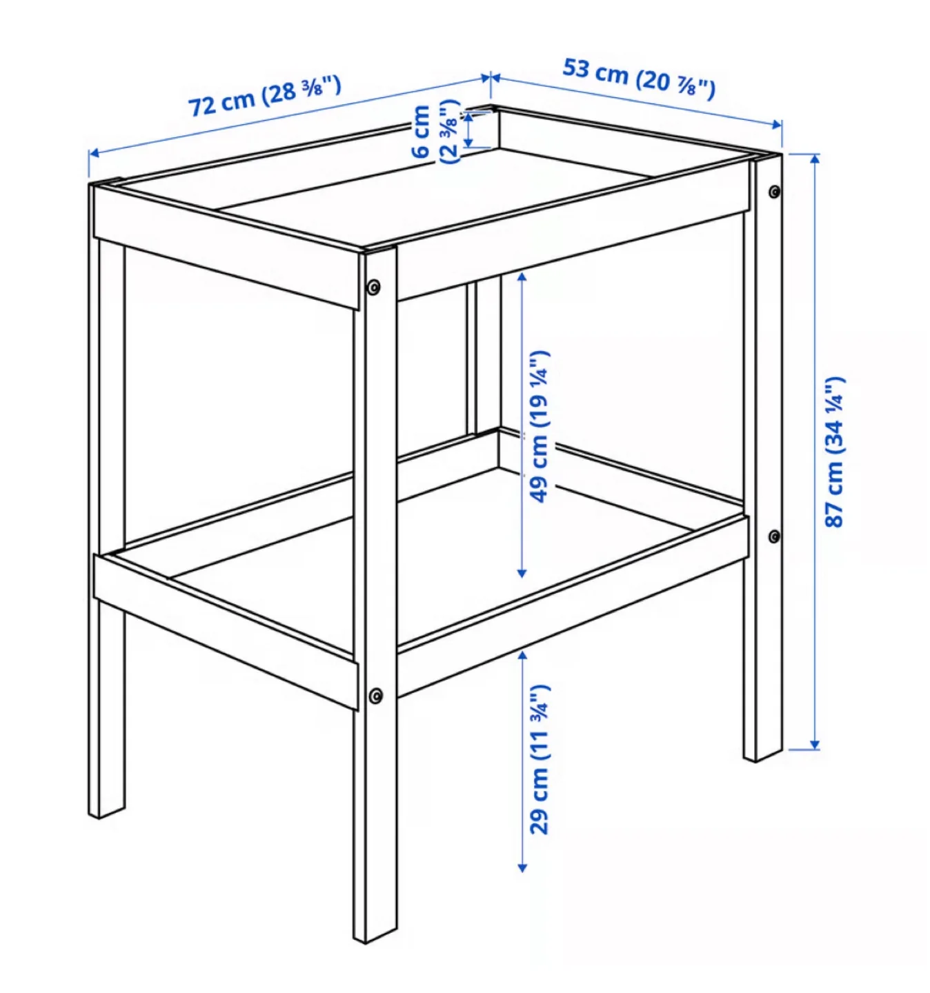Wooden Changing Table #freecycle image indicator(2)