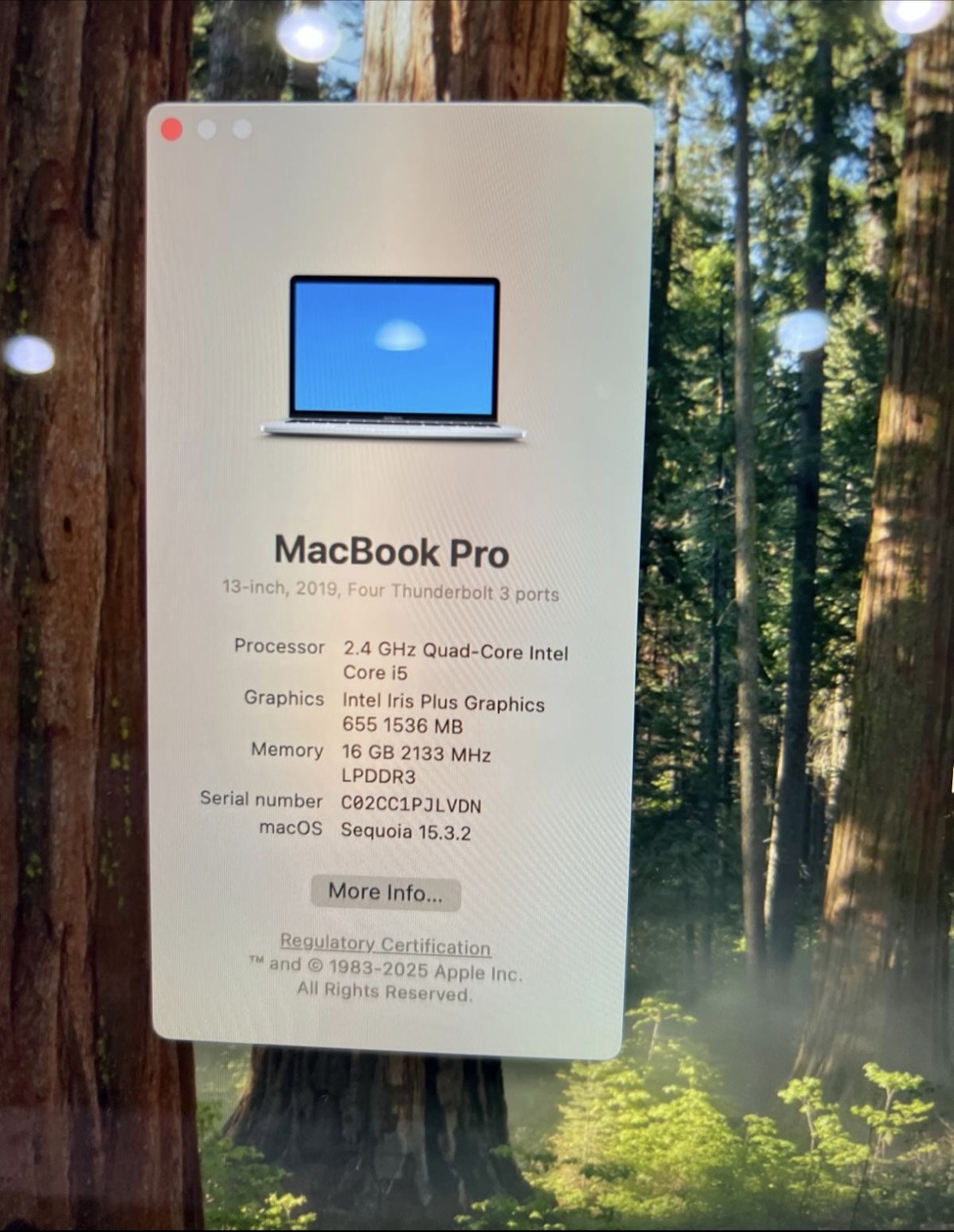 MacBook Pro 13-inch 2019 with charger - photo 4