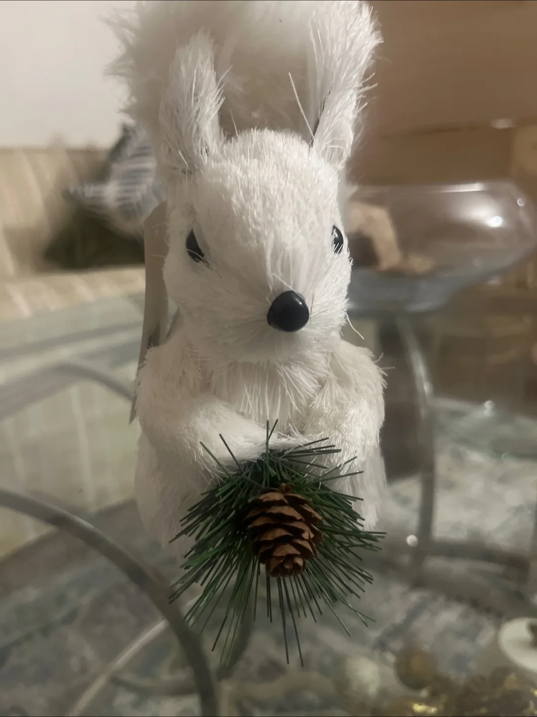 Canvas White Squirrel Decoration image indicator(3)