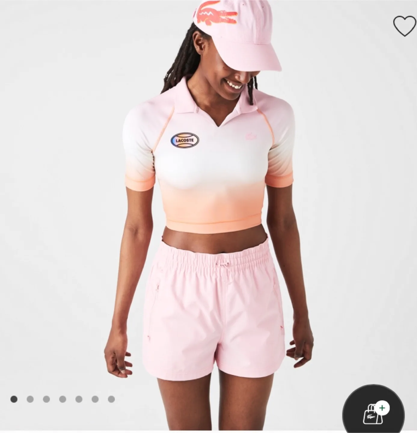 New Lacoste SPORT Summer Gradient Stretch Polo Shirt image indicator(2)