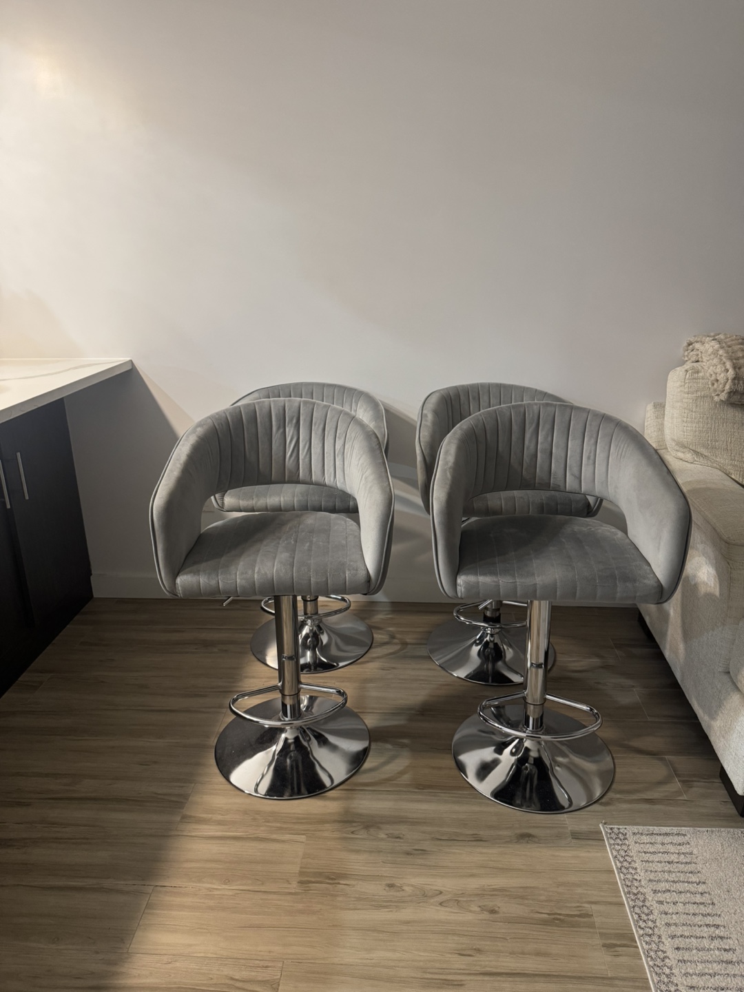 Set of 4 Bar Stools - photo 3