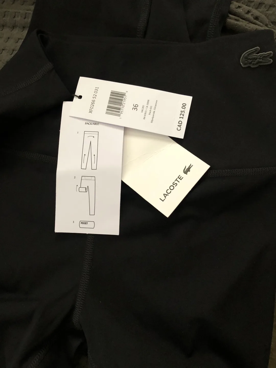 New Lacoste Classic High Waisted Legging S image indicator(4)