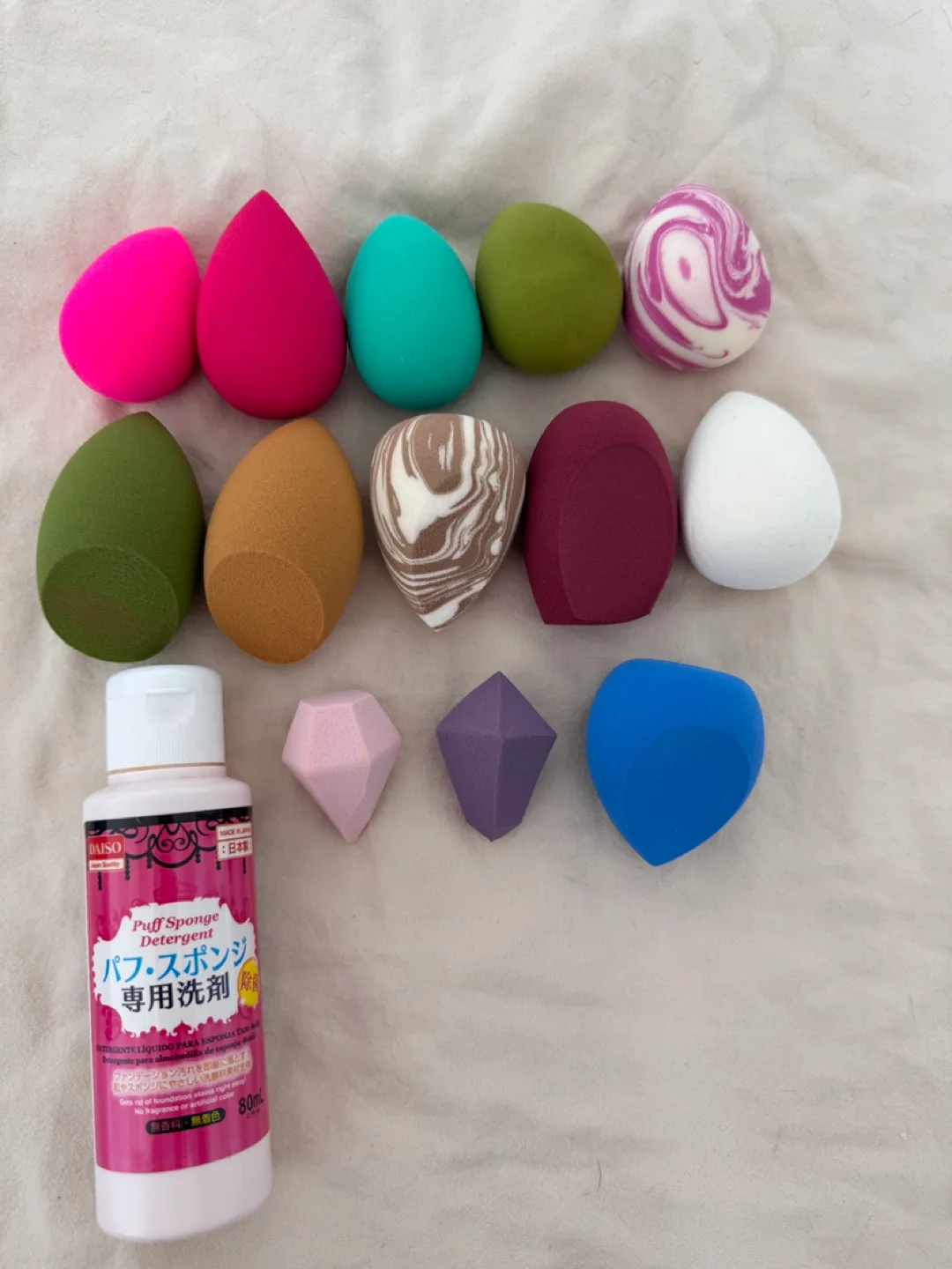 Make-up Sponge & Detergent Set $5 for everything