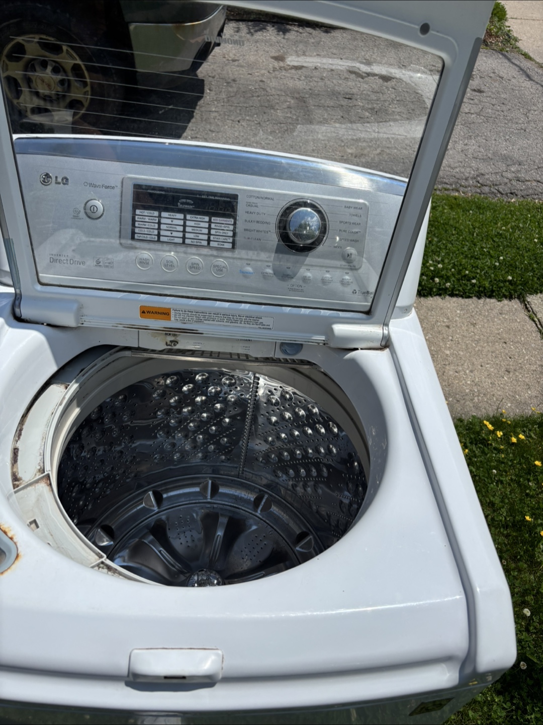 LG WaveForce Washing Machine - photo 3