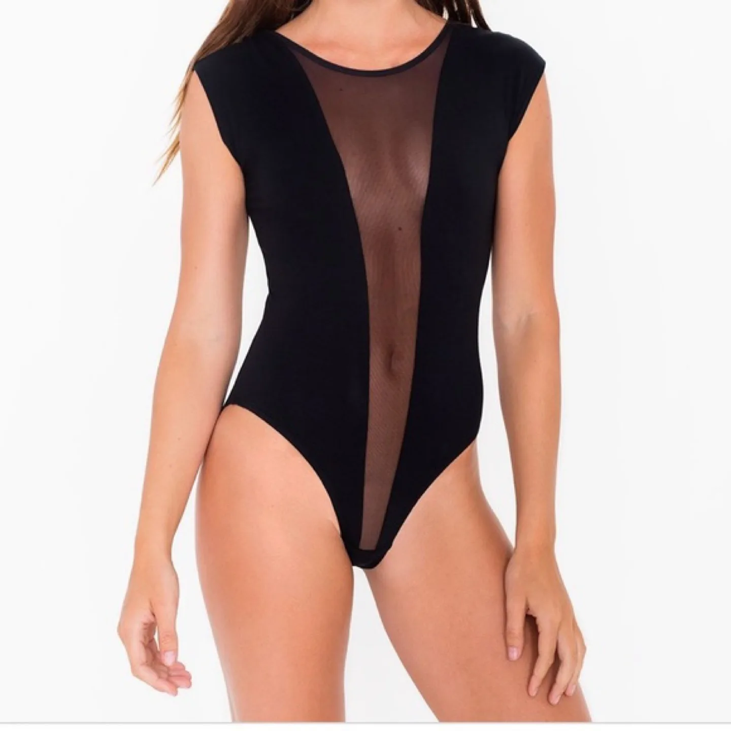 American Apparel Mesh Bodysuit thumbnail