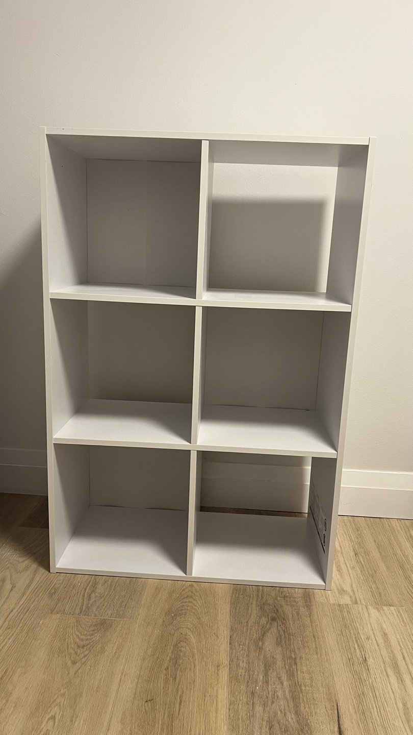 White Cube Storage Unit