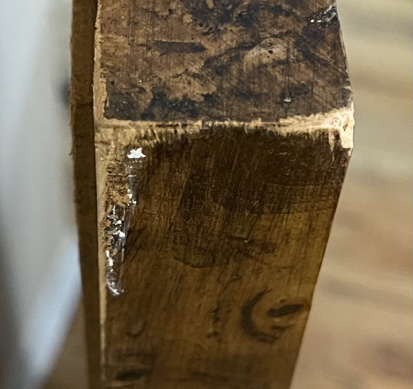 Burl Wood Framed Mirror - photo 3