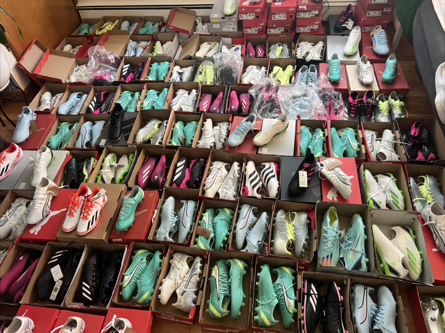 Soccer Cleats Assortment