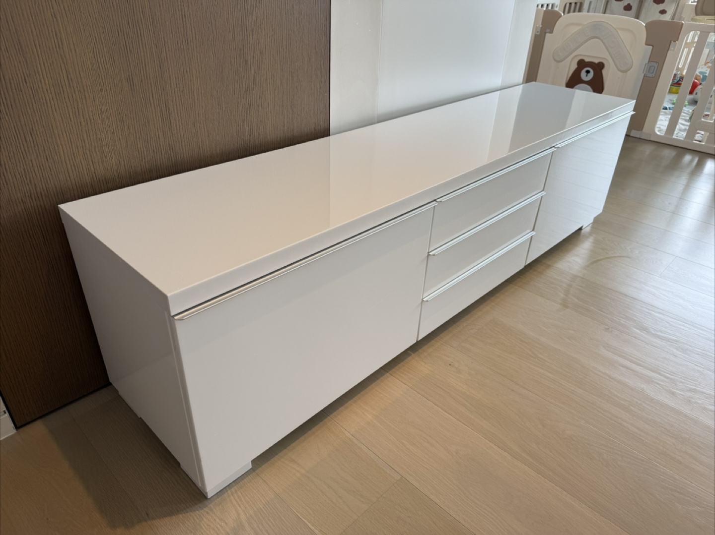IKEA White TV Unit