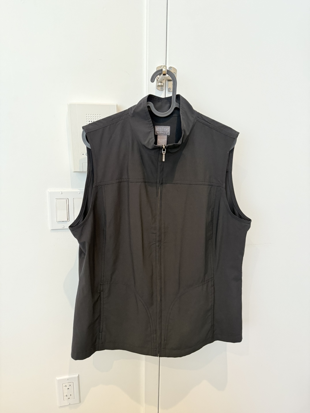 Additions by Chico's Black Sleeveless Vest