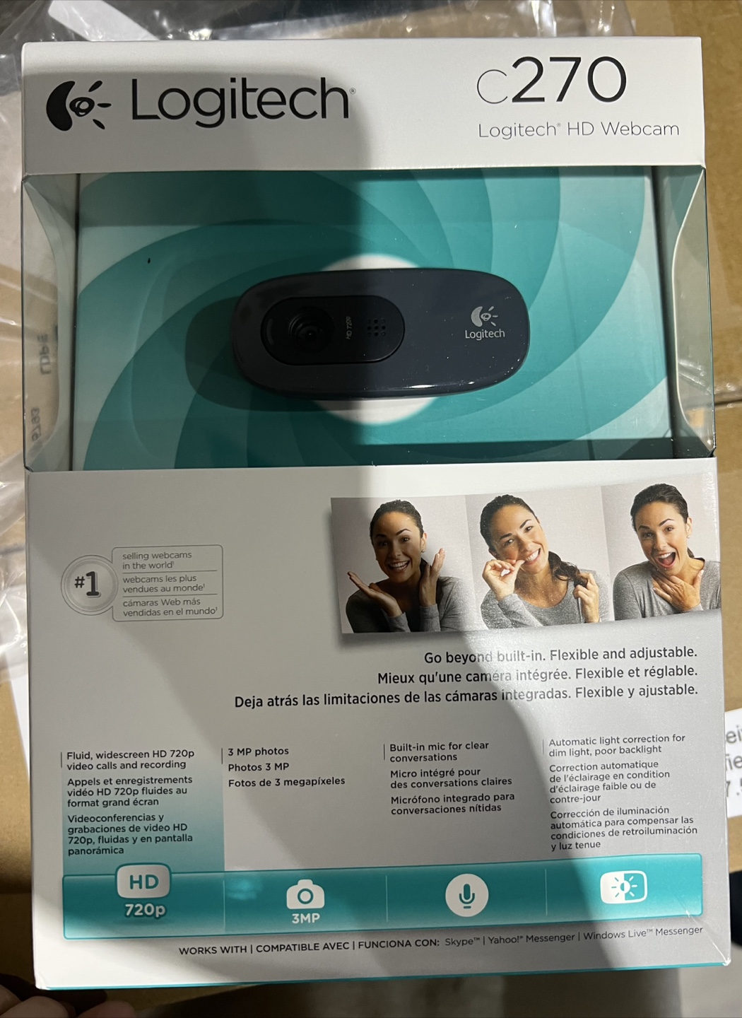 Logitech C270 Desktop or Laptop Webcam - photo 4