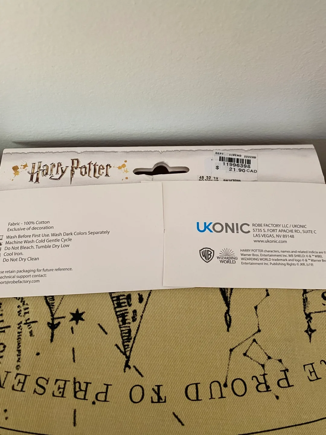 Harry Potter Marauder's Map Kitchen Towel Set image indicator(3)