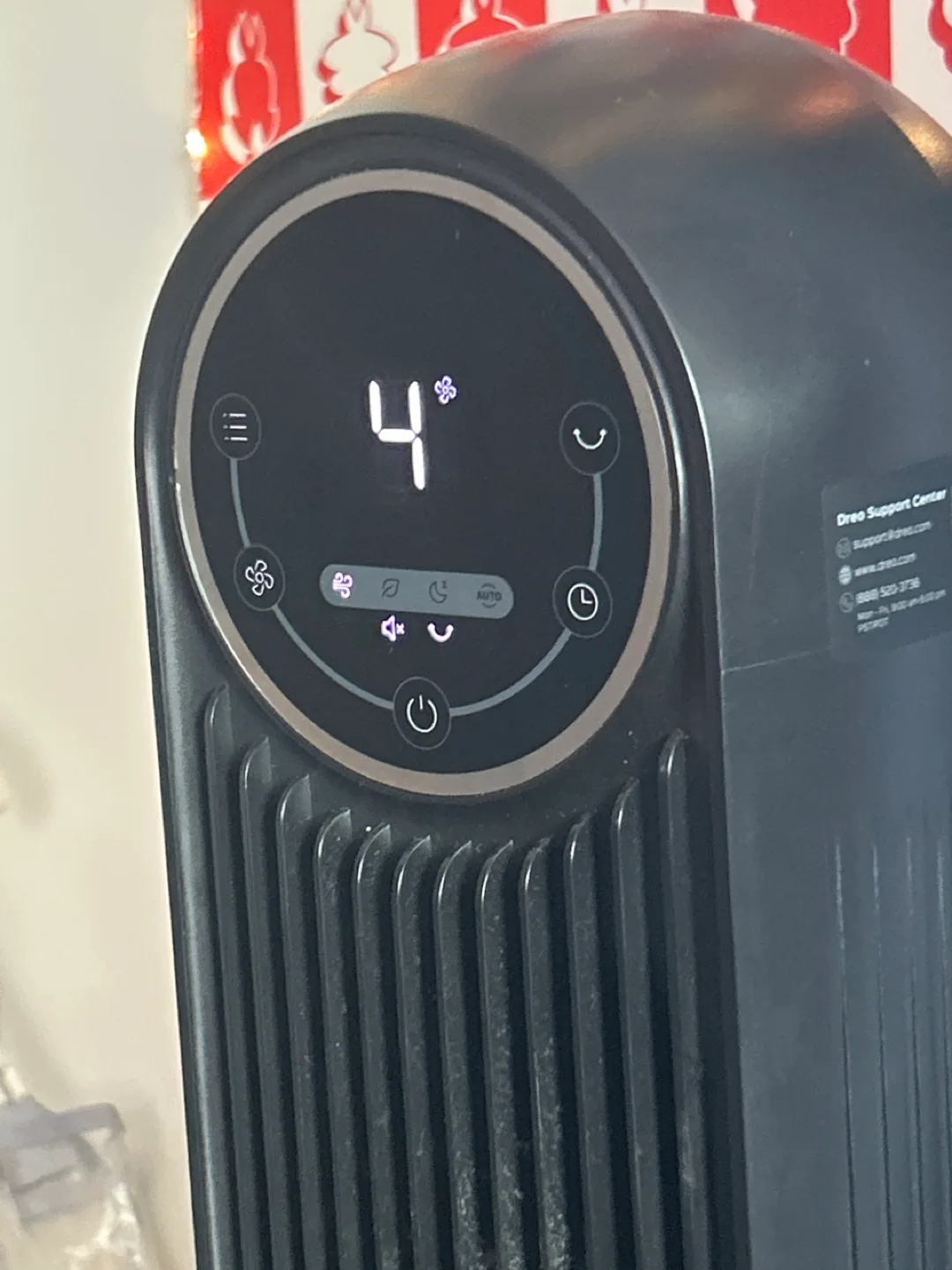 HALF PRICED Black Tower Rotating DREO Fan image indicator(2)